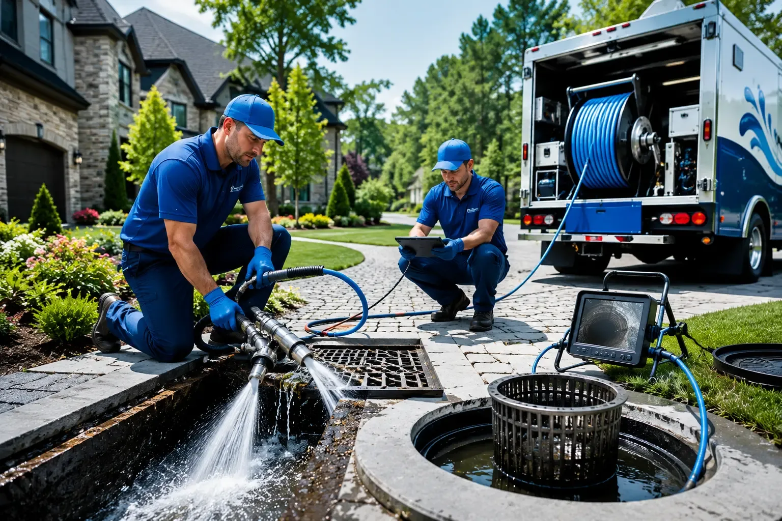 Local outdoor drain cleaning professionals in Glen Wild, NY